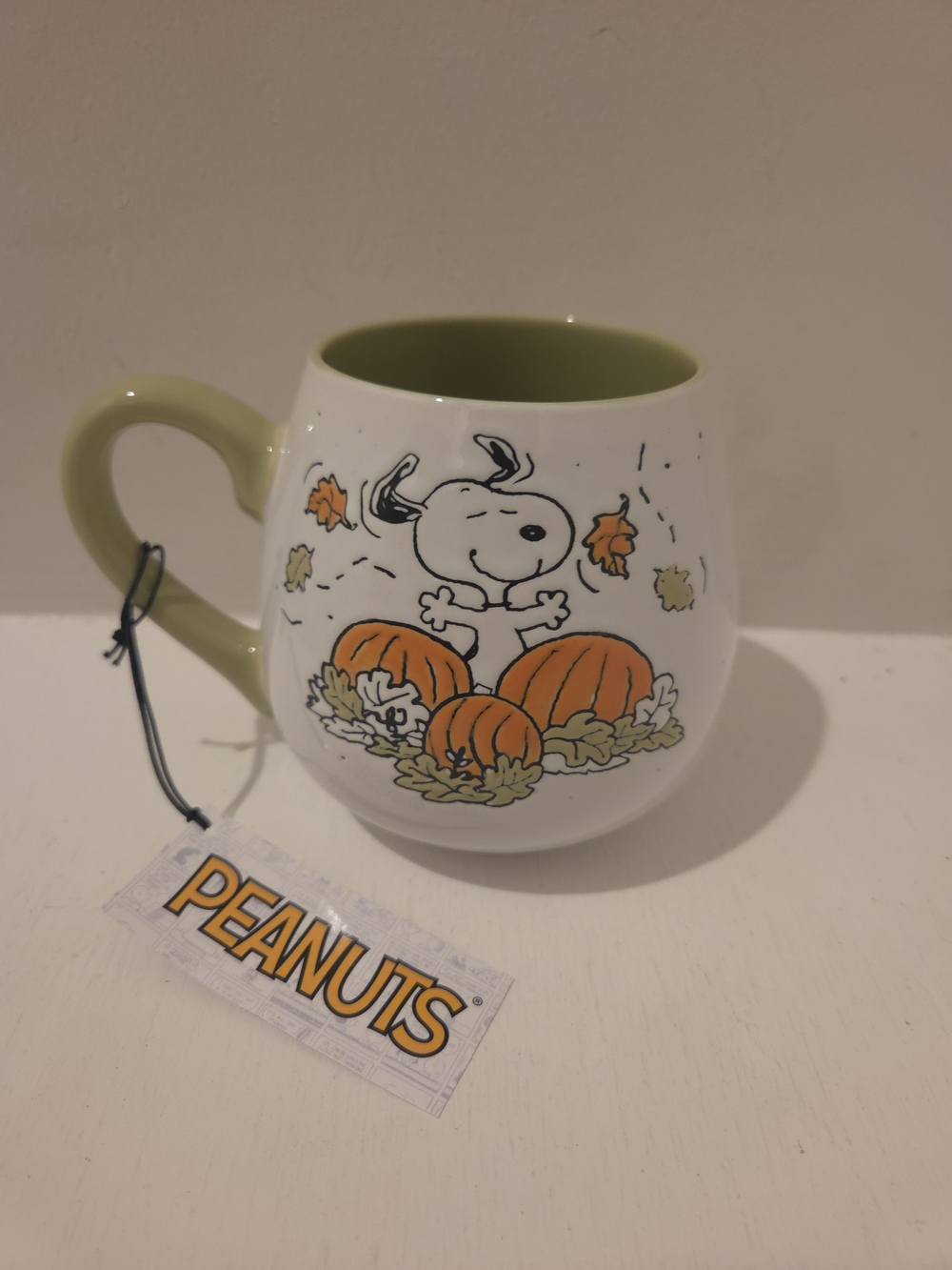 Peanuts Snoopy Pumpkin Coffee Mug. Happy Fall. Halloween/autumn Tea Cup.